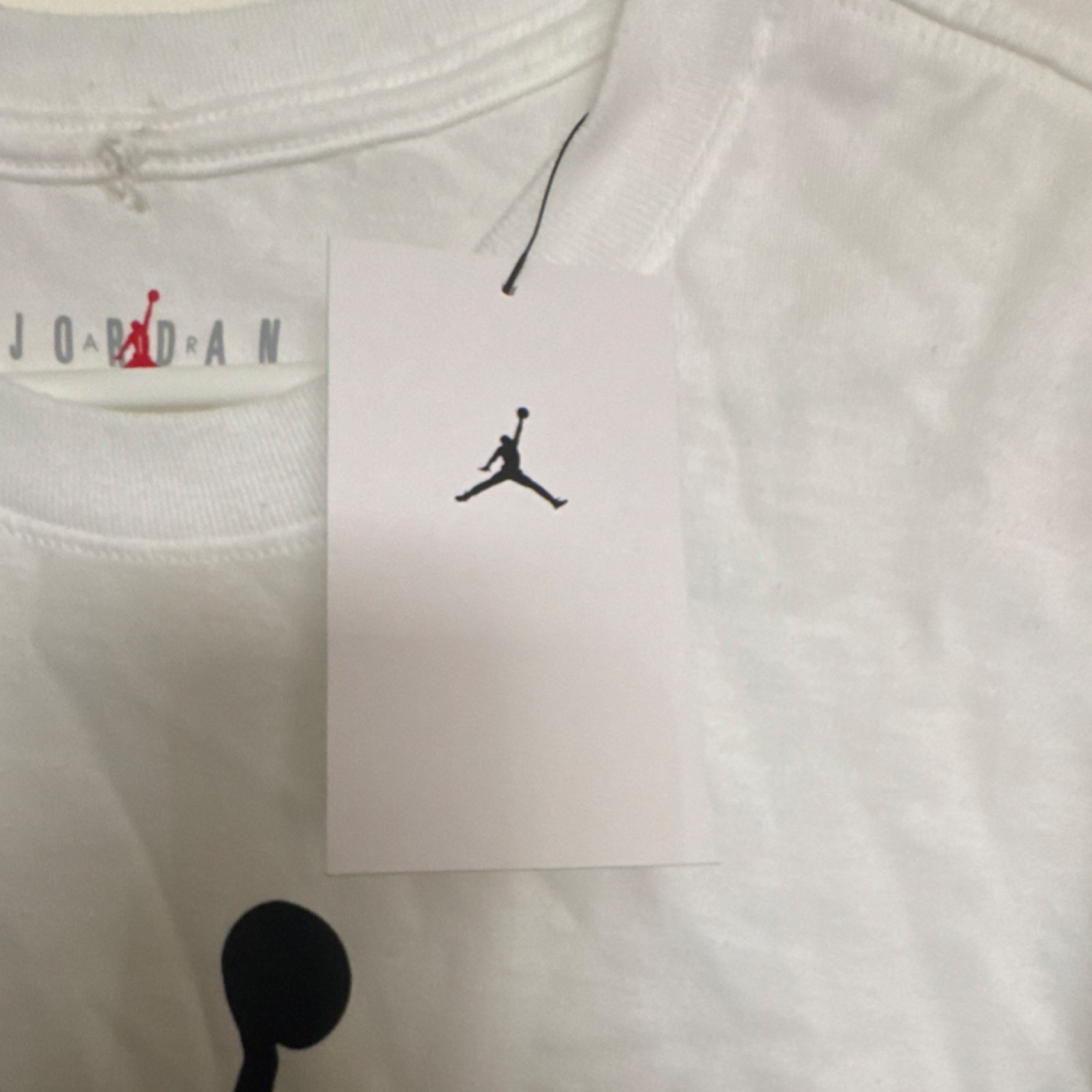 Jordan Jumpman Logo White Cotton Men's T-Shirt Size S CJ0921-100 gallery