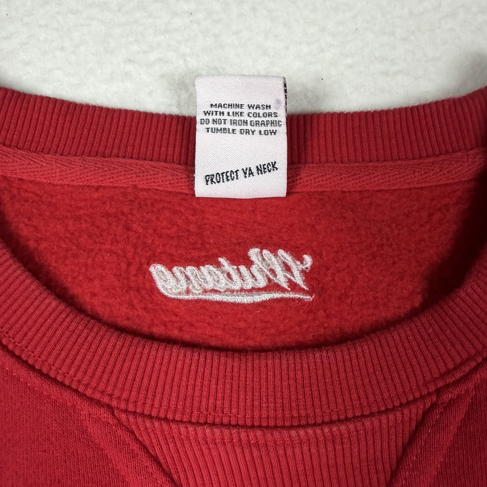 RARE Wu-Tang CREAM Sweatshirt Red Camo Size 2XL Crewneck Wu-Tang Brand Limited gallery