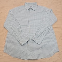 Men Goodfellow & Co Long Sleeve Stretch-Collar Button-Down Shirt Size 17-17.5