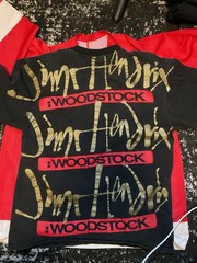 Vintage Jimi Hendrix 1994 Woodstock Single Stitch T Shirt Size XL Adults RARE