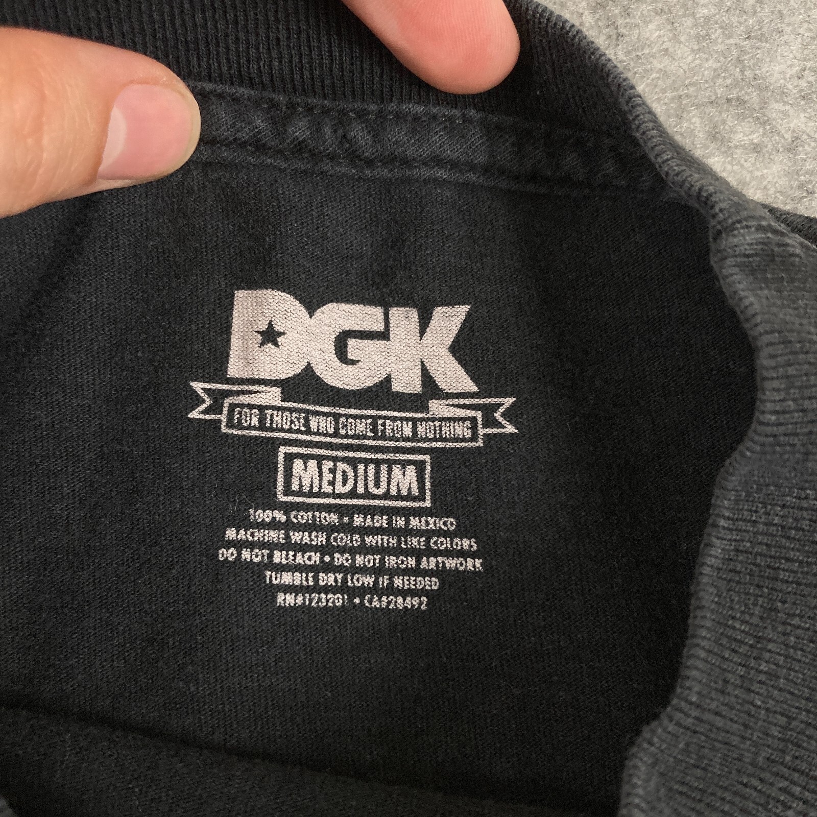 DGK Skateboards Don't Trip T Shirt Mens Medium M Y2K Psychedelic Trippy Skate gallery