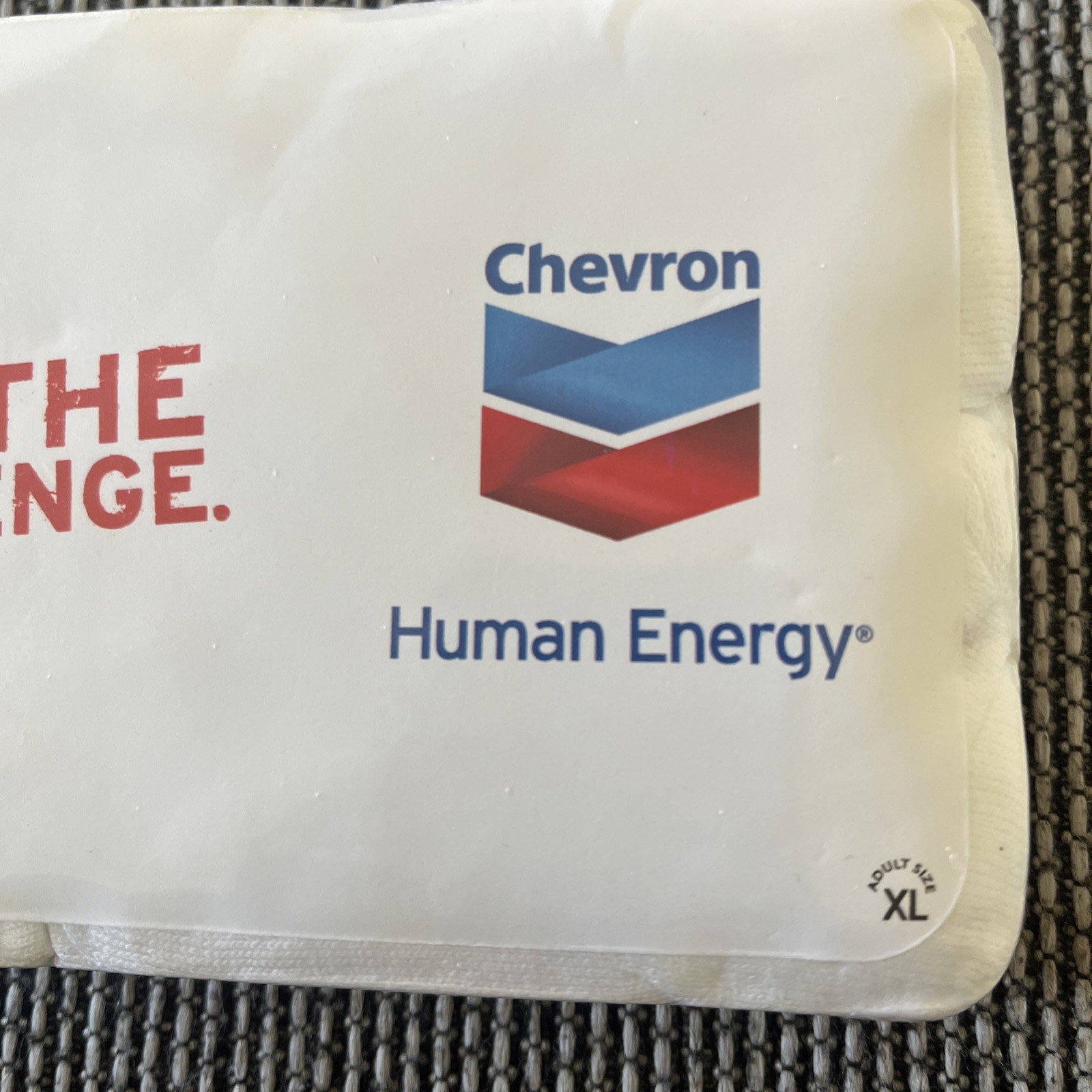 1W) Chevron Gas Human Energy T-Shirt XL Join the Challenge Sealed Promotional gallery