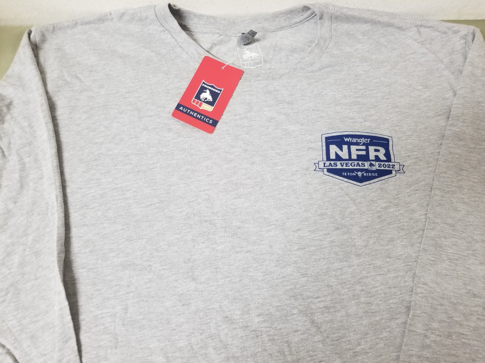 New Pro Rodeo Mens Western Bull Riding L/S T-Shirt. gallery