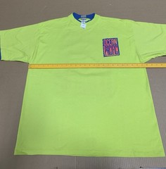 90’s Ocean Pacific BIG GRAPHICS at the back GREEN T-Shirt -XL USA MADE NEW