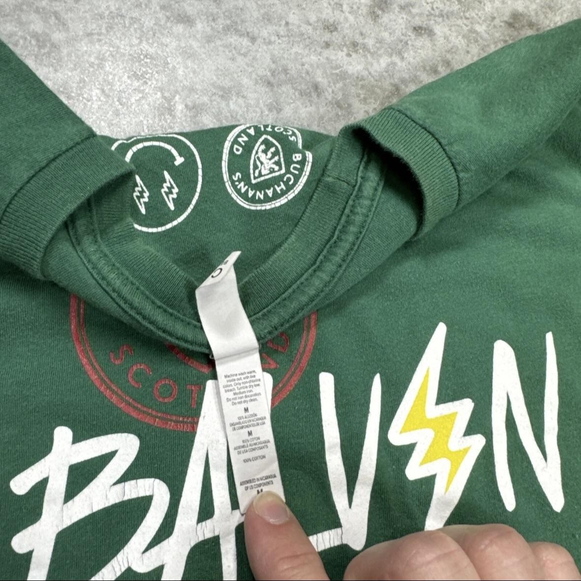 J Balvin Shirt Mens Medium Green Familia Vibras Tour 2018 Concert Graphic Tee gallery