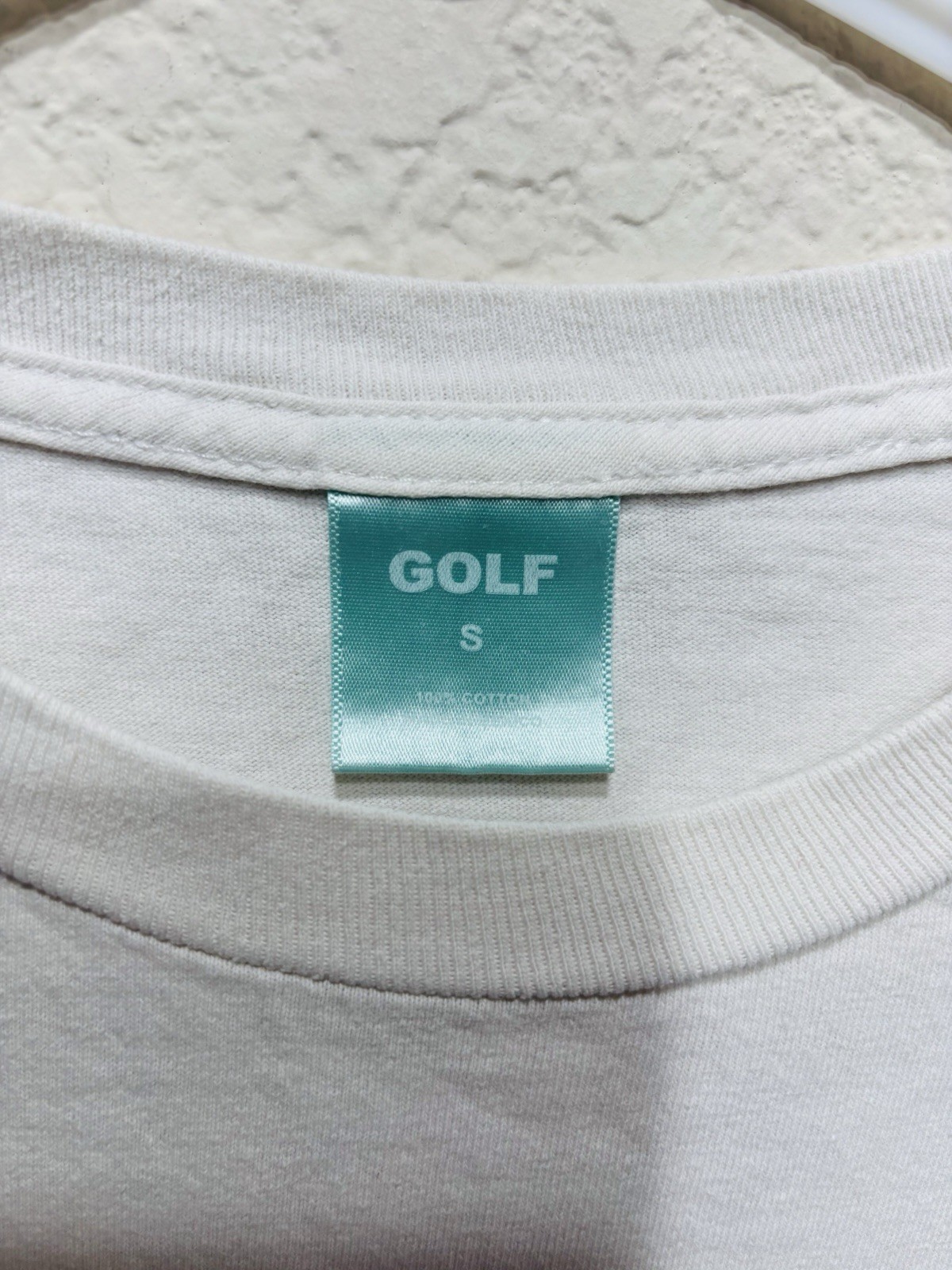 Golf Wang T Shirt Small White Call Me Bleak Skull gallery
