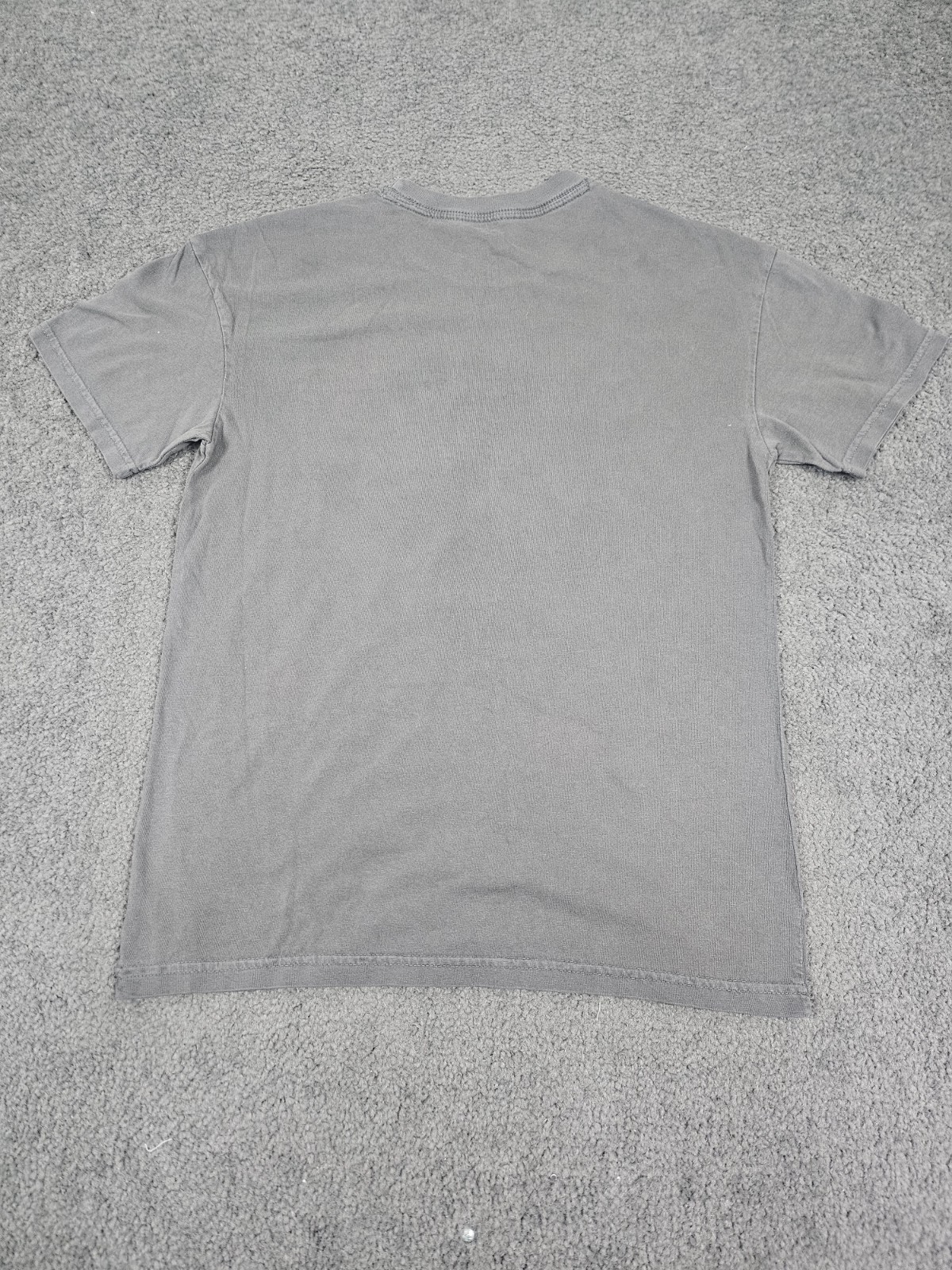 Men's Crew Neck T Shirts 5 Pack SMALL Black Charcoal Pocket Relaxed Goodfellow gallery