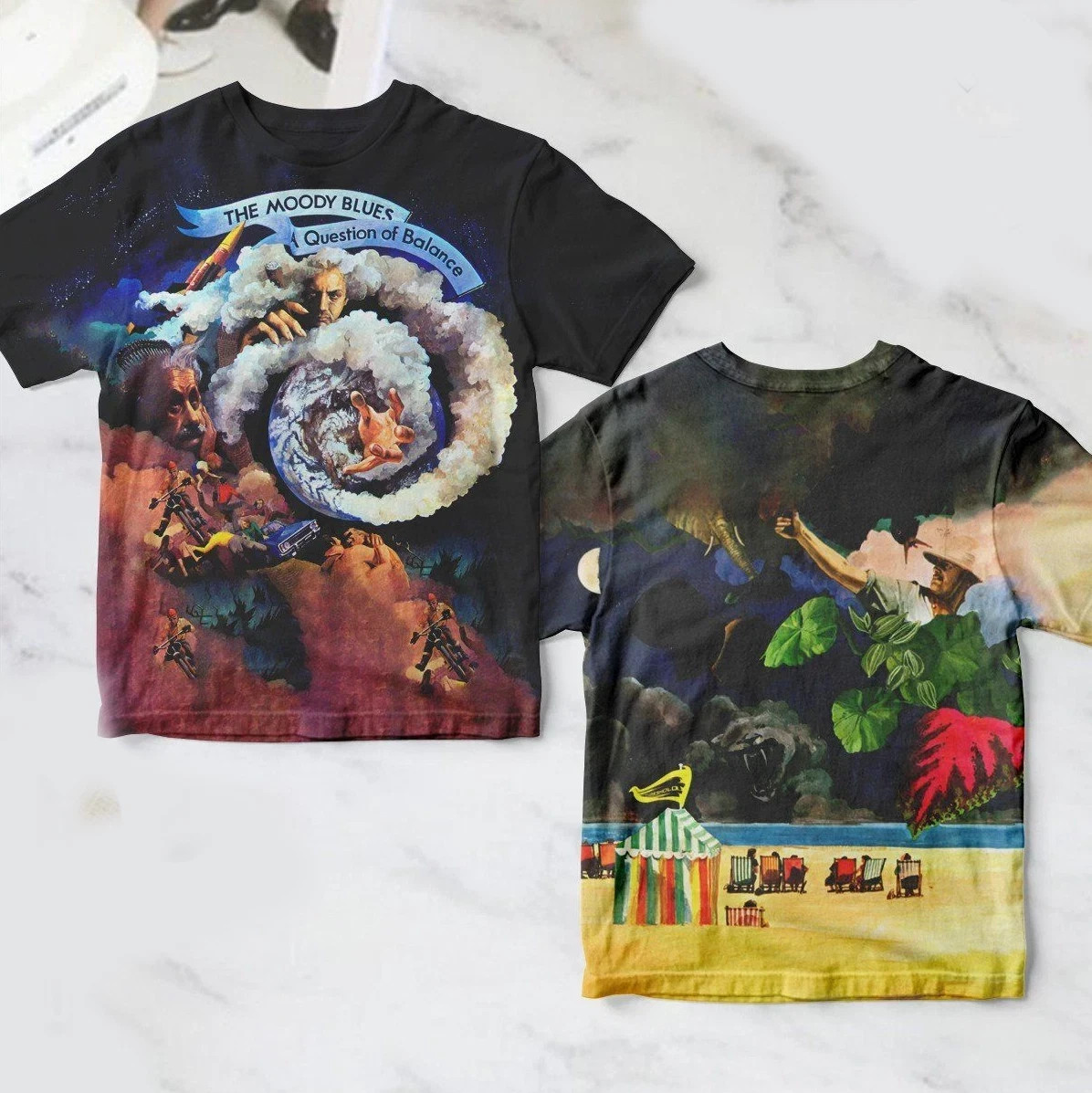 The Moody Blues A Question Of Balance Album Cover 3D T-Shirt SOO23 gallery
