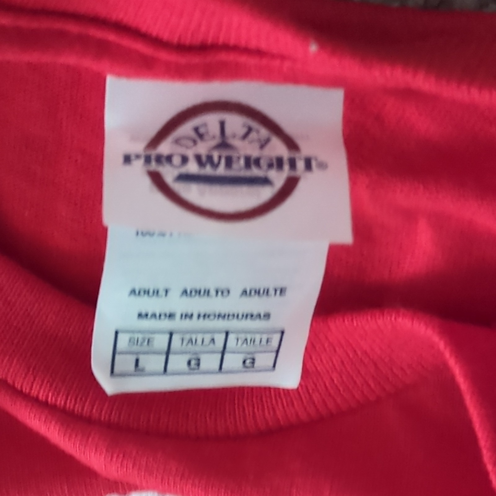 Delta Pro Weight Cincinnati Reds MLB Graphic Print Red Crew Neck T-Shirt L gallery