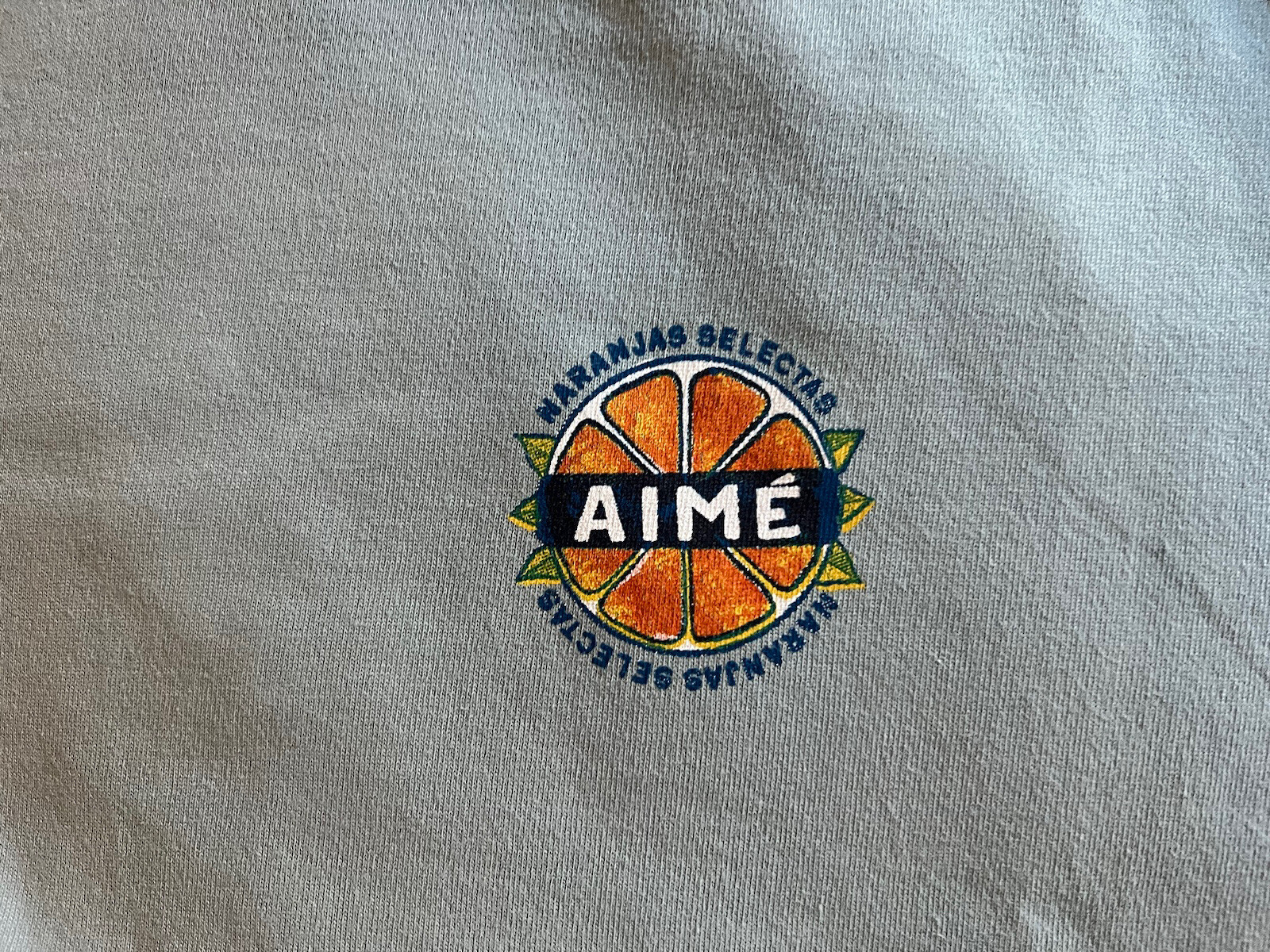 Aime Leon Dore ALD Orange Stamp Tee in Tourmaline T-Shirt SS23 Mens Size XXL gallery