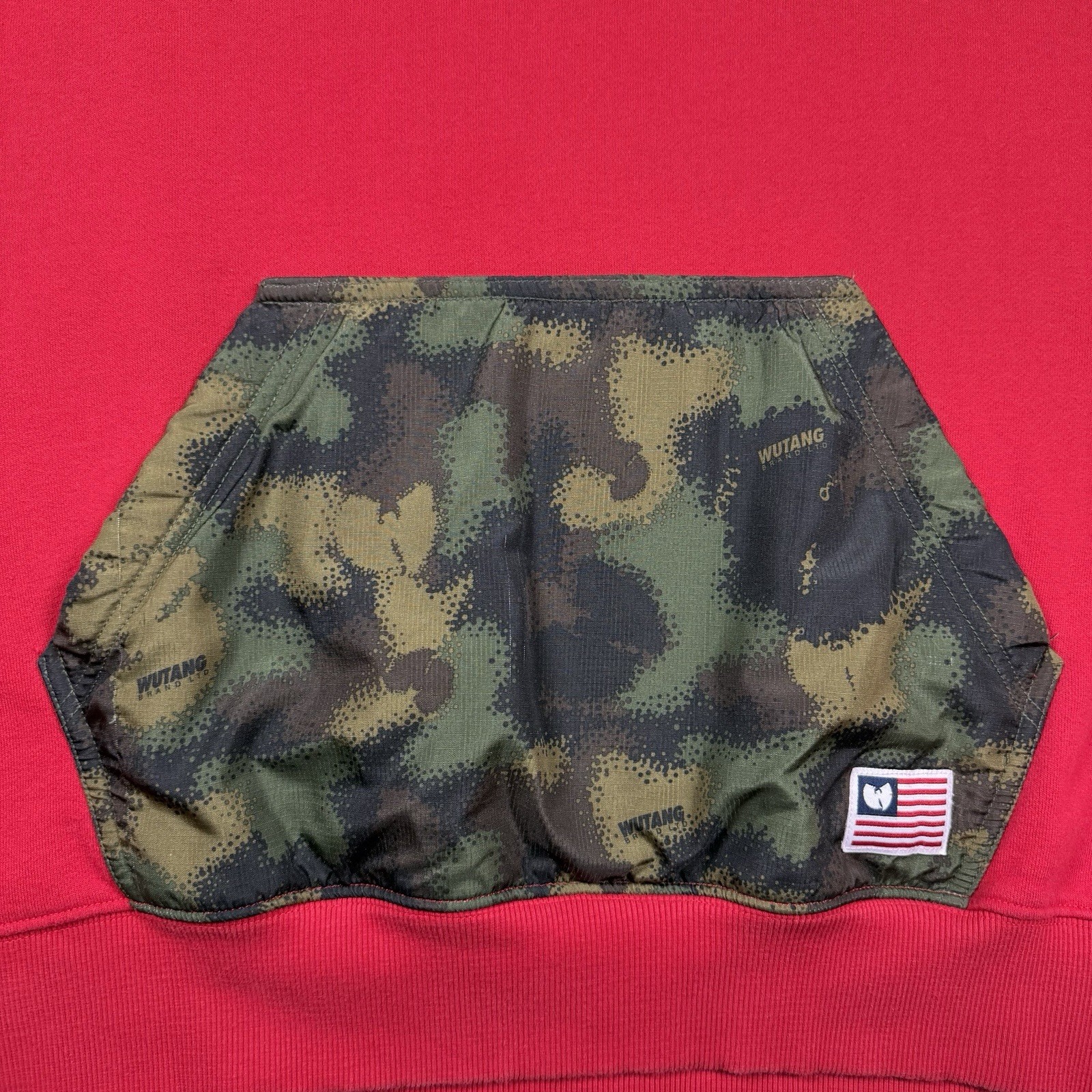 RARE Wu-Tang CREAM Sweatshirt Red Camo Size 2XL Crewneck Wu-Tang Brand Limited gallery