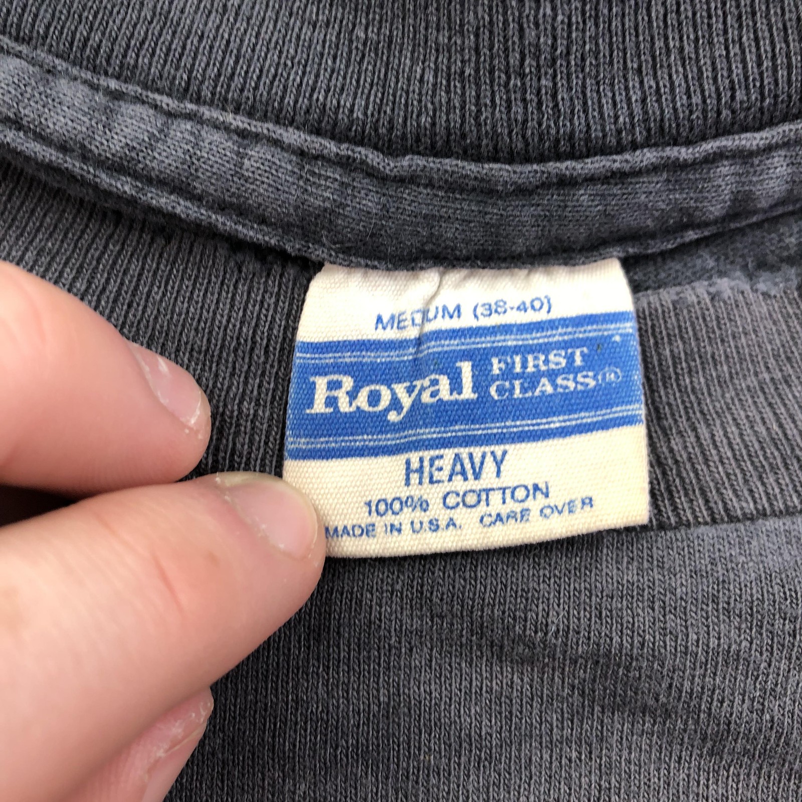 Vintage Motorcycle Shirt Mens Medium Freedom Run Royal First Class Biker 1993 gallery