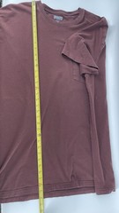 Duluth Trading Longtail T Shirt Men’s 2XL Burgundy Pocket Tee Heavyweight