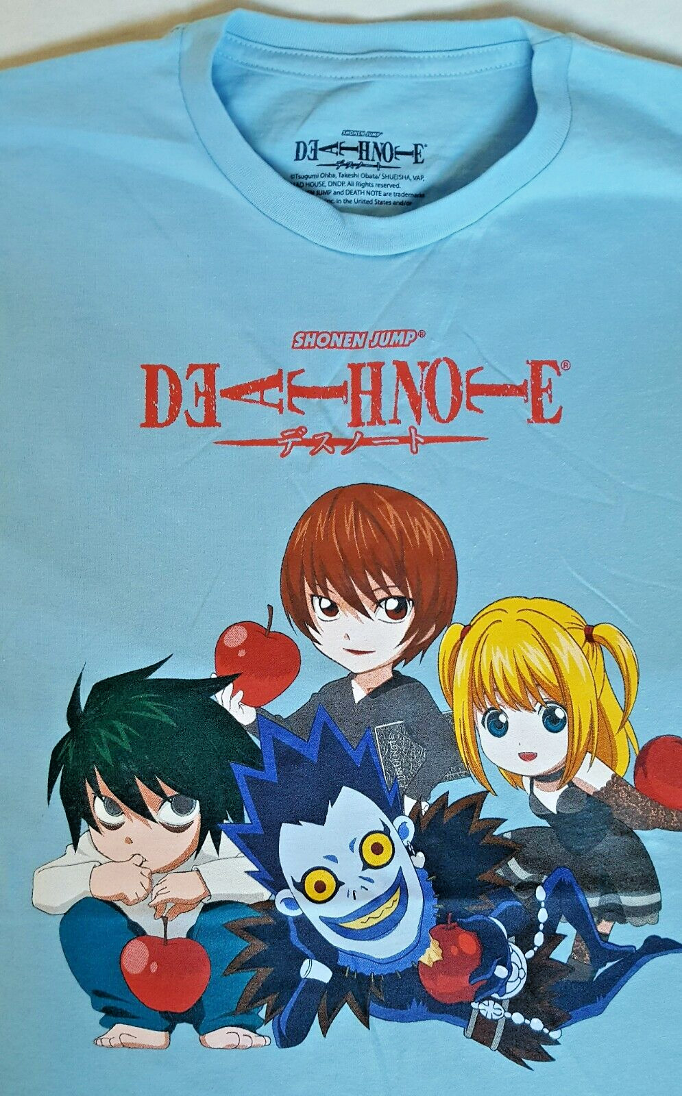 Shonen Jump~ Death Note~ Graphic Tee's~2 colors To Choose~ Brand New gallery