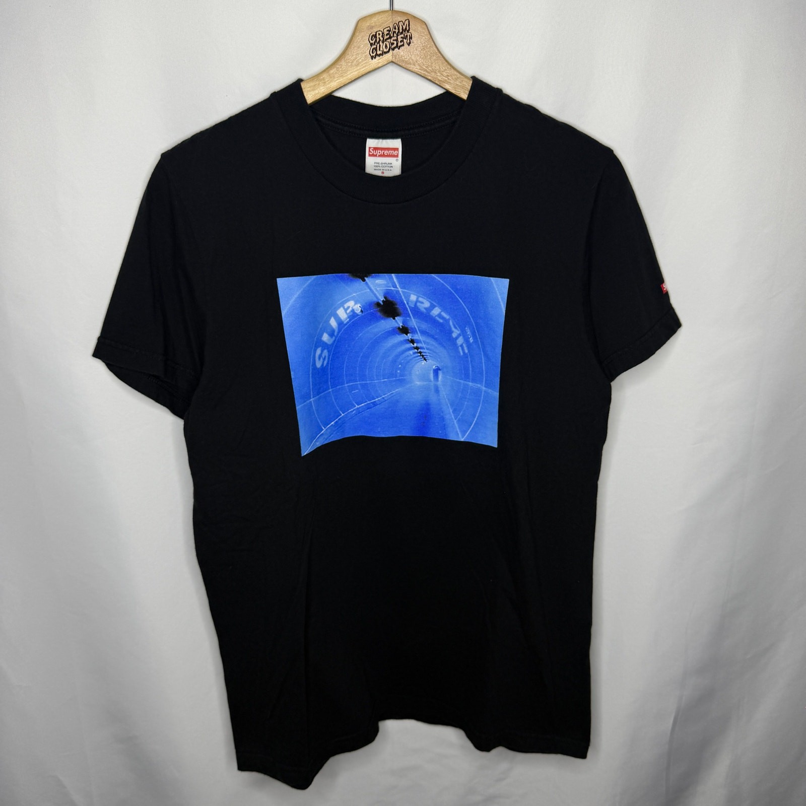 SS24 2024 Supreme NYC Tunnel Tee in Black S gallery