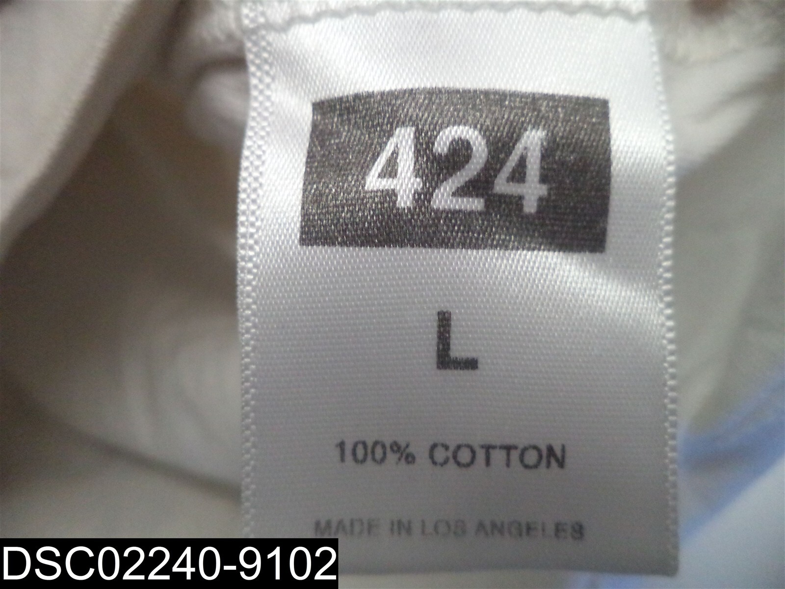 STAINED: NEW WITH TAGS 424 Wasteland Coordinates Long Length Shirt gallery