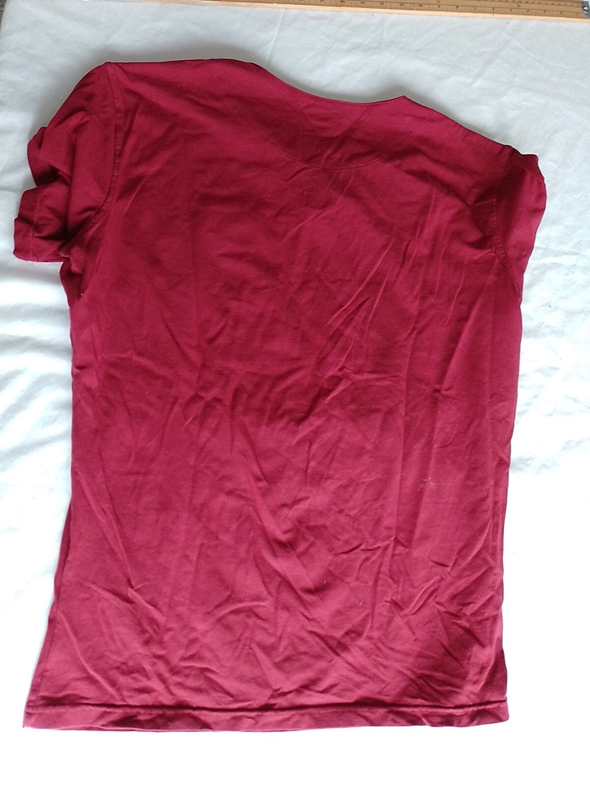 Mwns T Shirt Unbranded Size XL Short Sleeve Red 26969 gallery