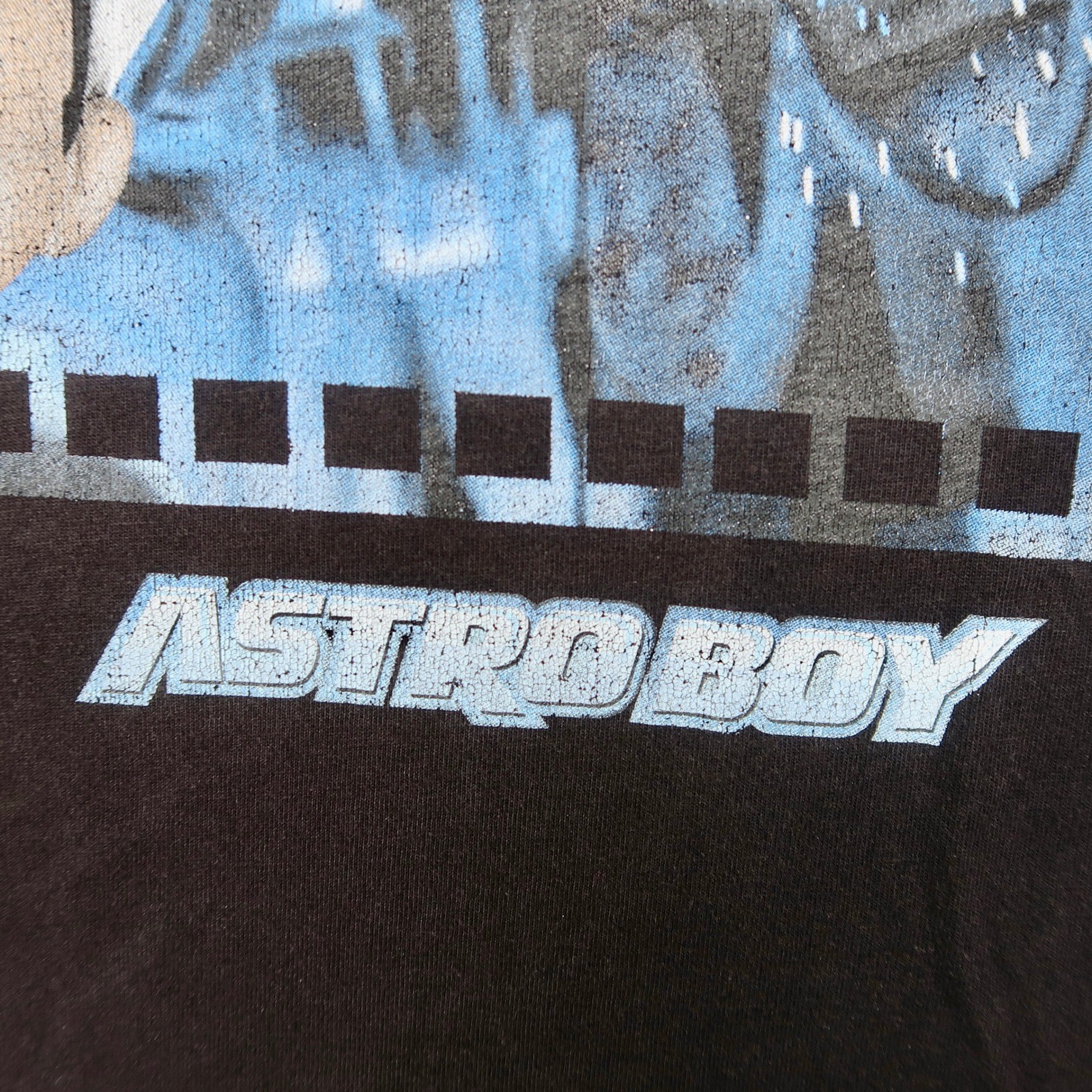Astro Boy Baleno Graphic T-Shirt Mens S Small Black 2009 Anime Manga Film Strip gallery