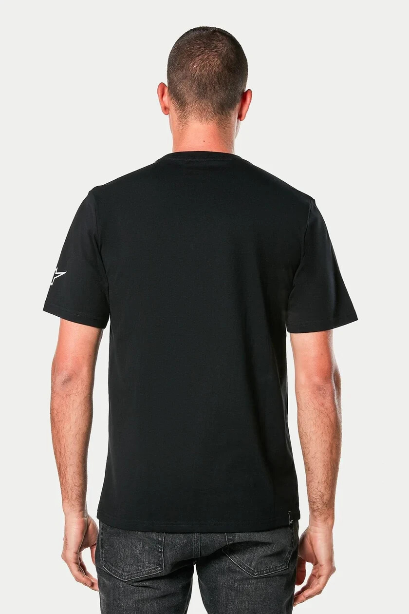Alpinestars ASTARS Linear Wordmark 2.0 CSF Tee T-Shirt Black/White gallery
