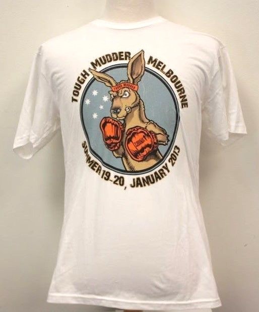 NEW TOUGH MUDDER MELBOURNE KANGAROO T SHIRT MEN CHALLENGE GYM JOG RUN SPORT T66 gallery