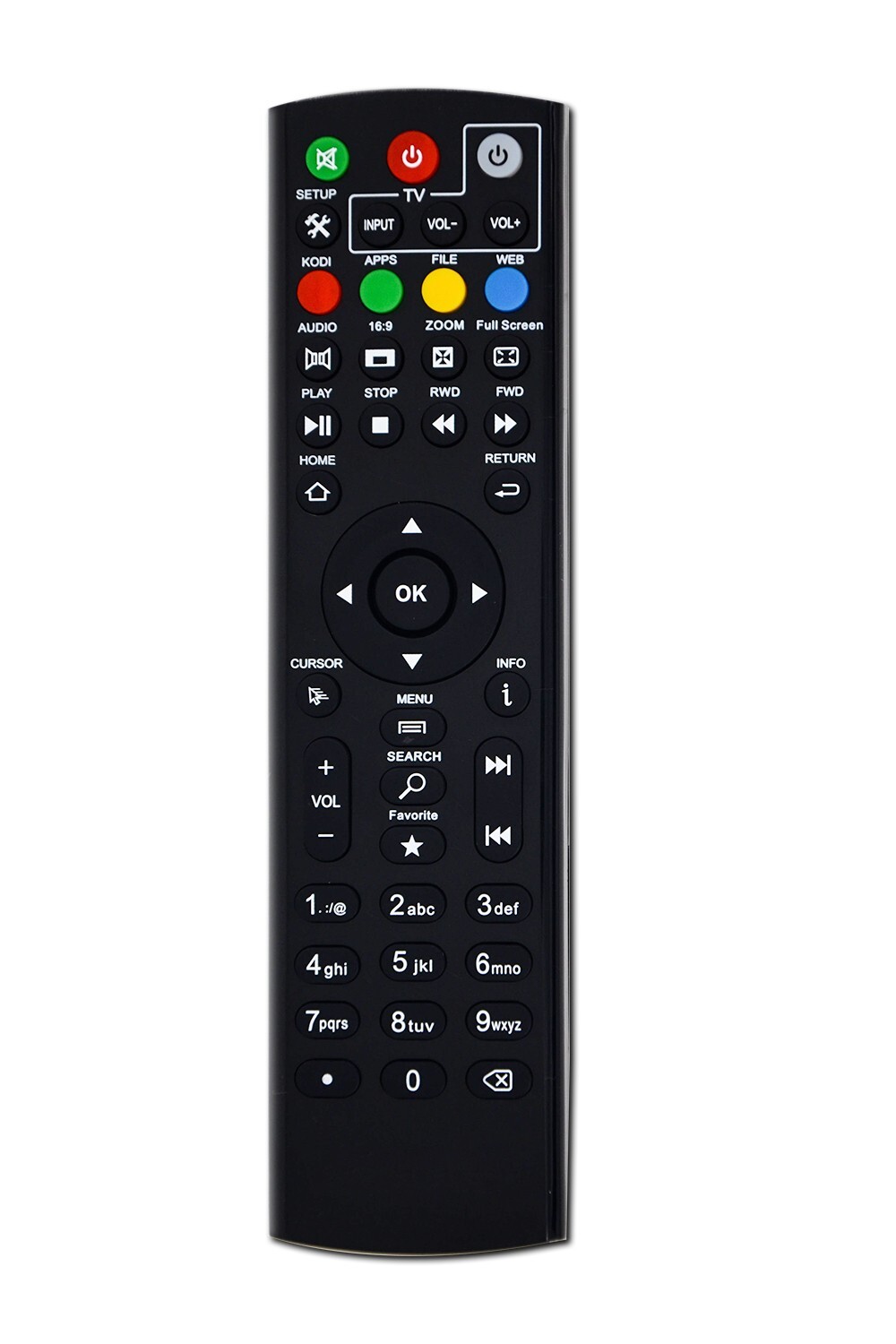 SUPERBOX COMPATIBLE REMOTE CONTROL  WITH ELITE II, MAX IV,S1,S2,S3,S5 MAX,S6 MAX