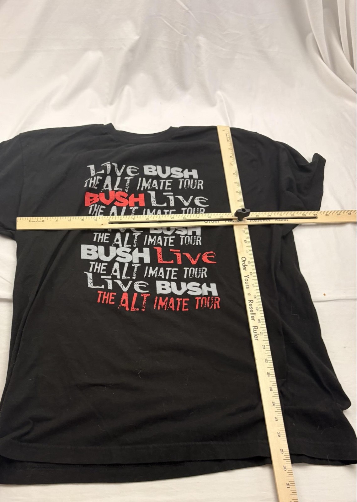 Bush Live ALTimate Tour Shirt Mens 2XL Black Concert Tee T-Shirt The Thread Shop gallery