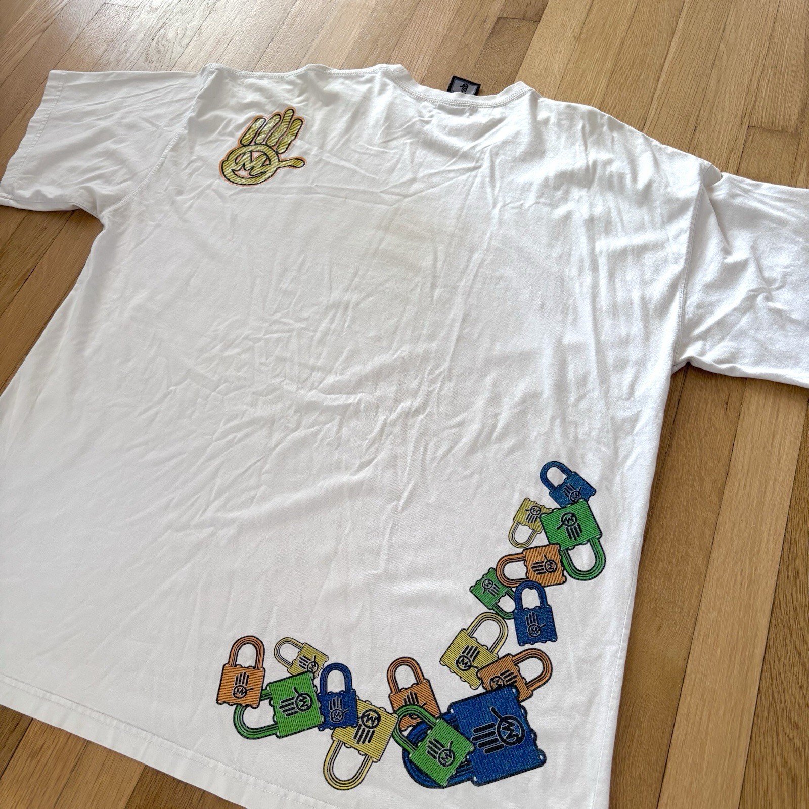 Vintage Miskeen Originals Baggy Graphic Tee Mens 3XL Y2K Rare Hip Hop Shirt gallery
