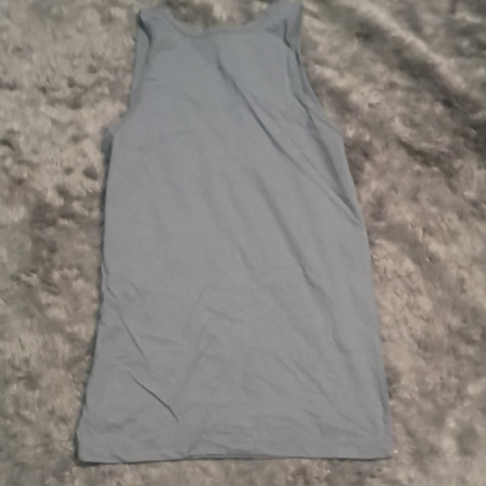 American Apparel 50/50 Collection Unisex Adult S Gray Crew Neck Sleeveless Tank gallery