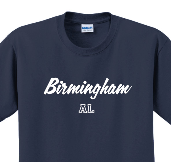 Birmingham, Alabama State T-Shirt Short Sleeve Graphic Tee Unisex apparel gallery
