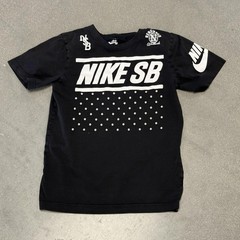 Nike SB Black Graphic Tee with Studded Design Mens S