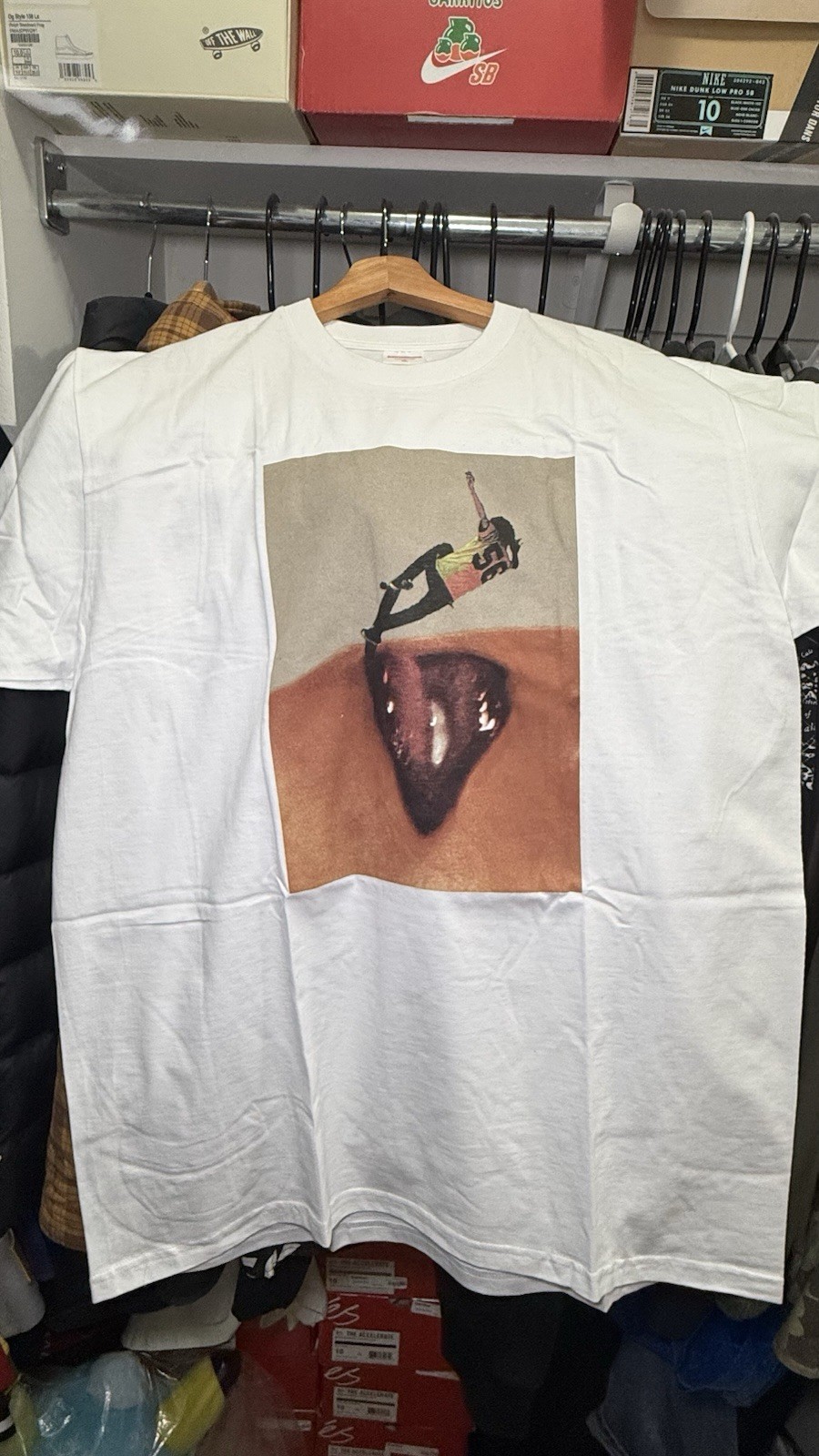Supreme FW15 David Sims Tee White Friends + Family Sz XL NEW RARE FREE SHIP!