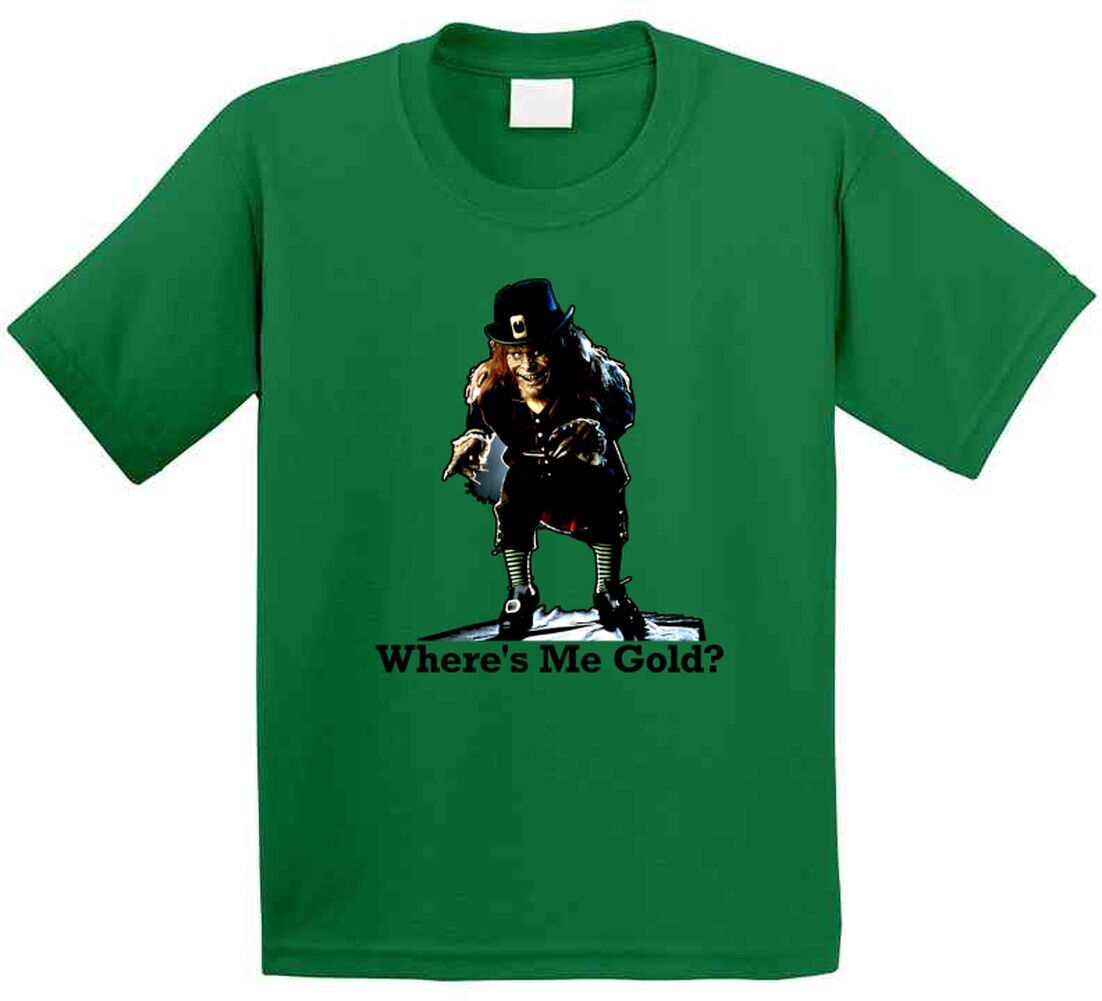 Leprechaun Movie Horror 90s Where's Me Gold T Shirt gallery