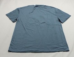 Shein Men’s Building & Slogan Graphic Short Sleeve Oversized Tee JW7 Blue Large