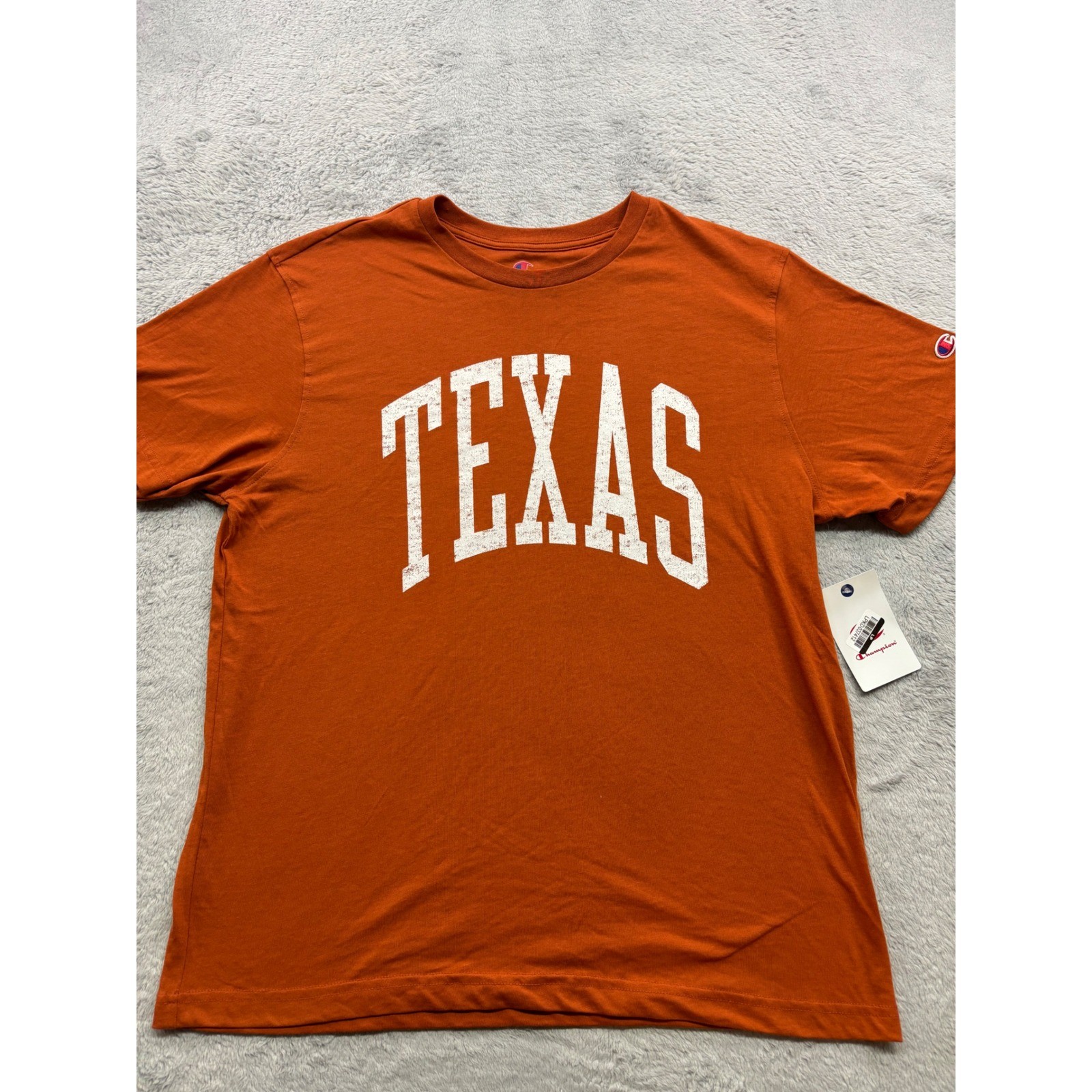 Champion Mens Texas Longhorns T-Shirt Burnt Orange Graphic Tee Large NWT gallery