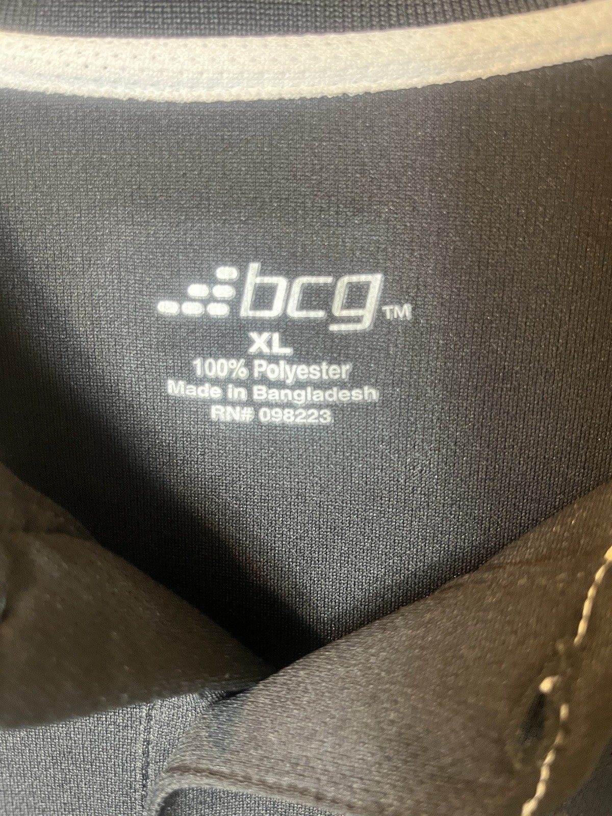 BCG Men’s XL Shirt , Black, New With Tags gallery