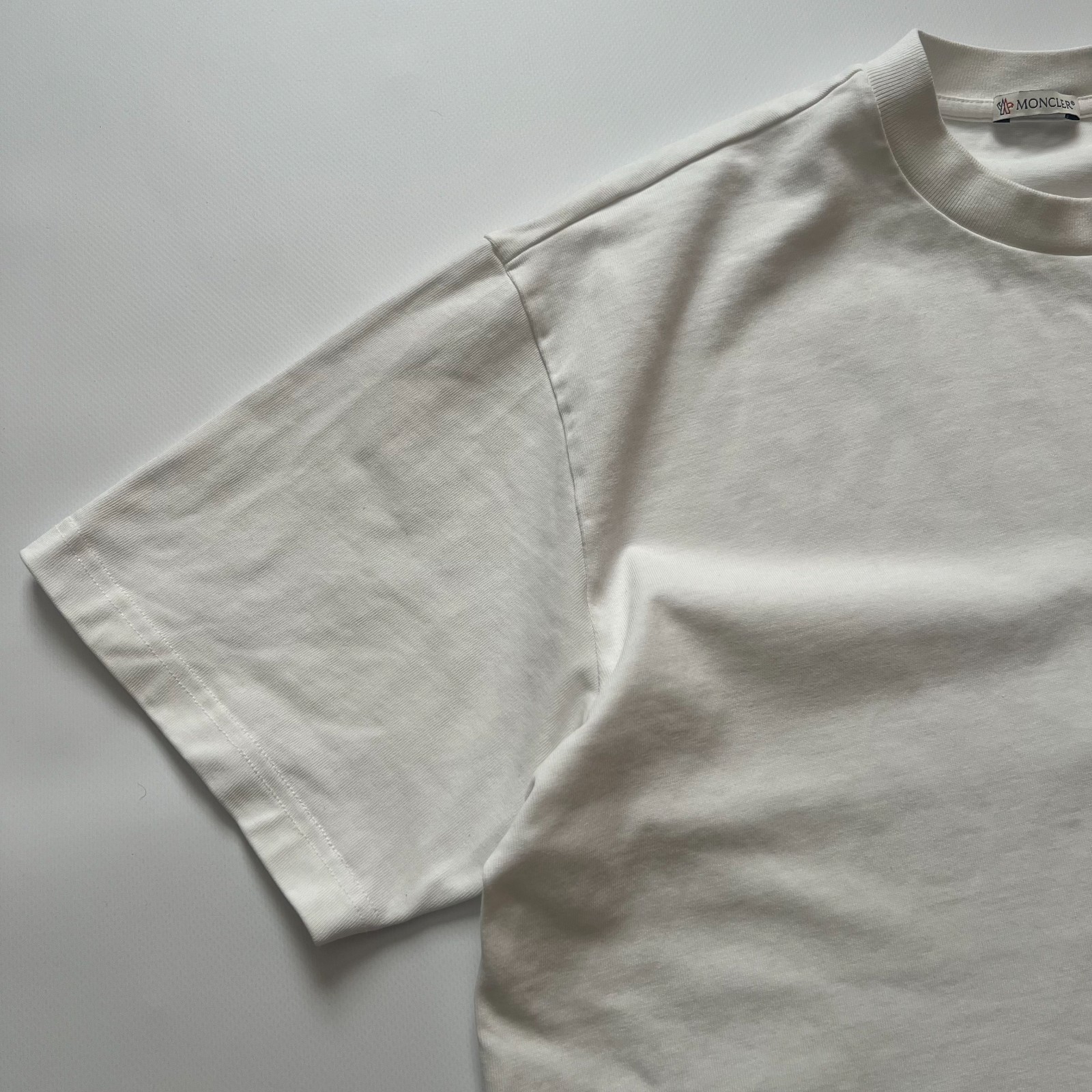 Moncler Logo T-Shirt SS White - Size XL gallery