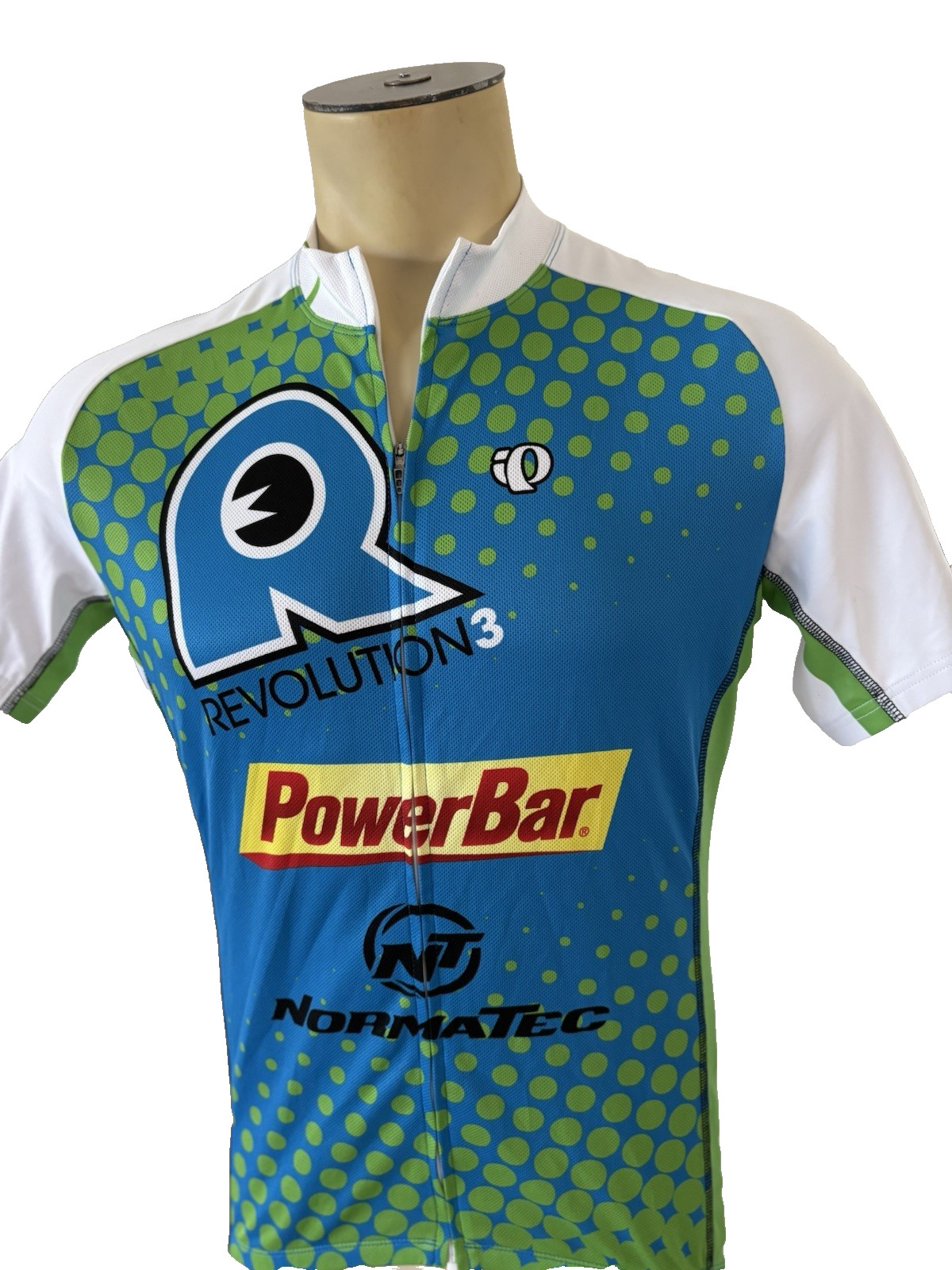 Pearl Izumi Power Bar Athletic Energy Food Cycling Jersey Shirt Size XL (fits M)