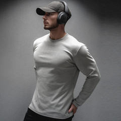 1-4 Pack Men’s Winter Thermal Long-Sleeve Base Layer t-shirt Warm Muscle Gym
