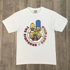 A bathing ape THE SIMPSONS Collaboration BABY MILO Mens T-shirt S Size BAPE