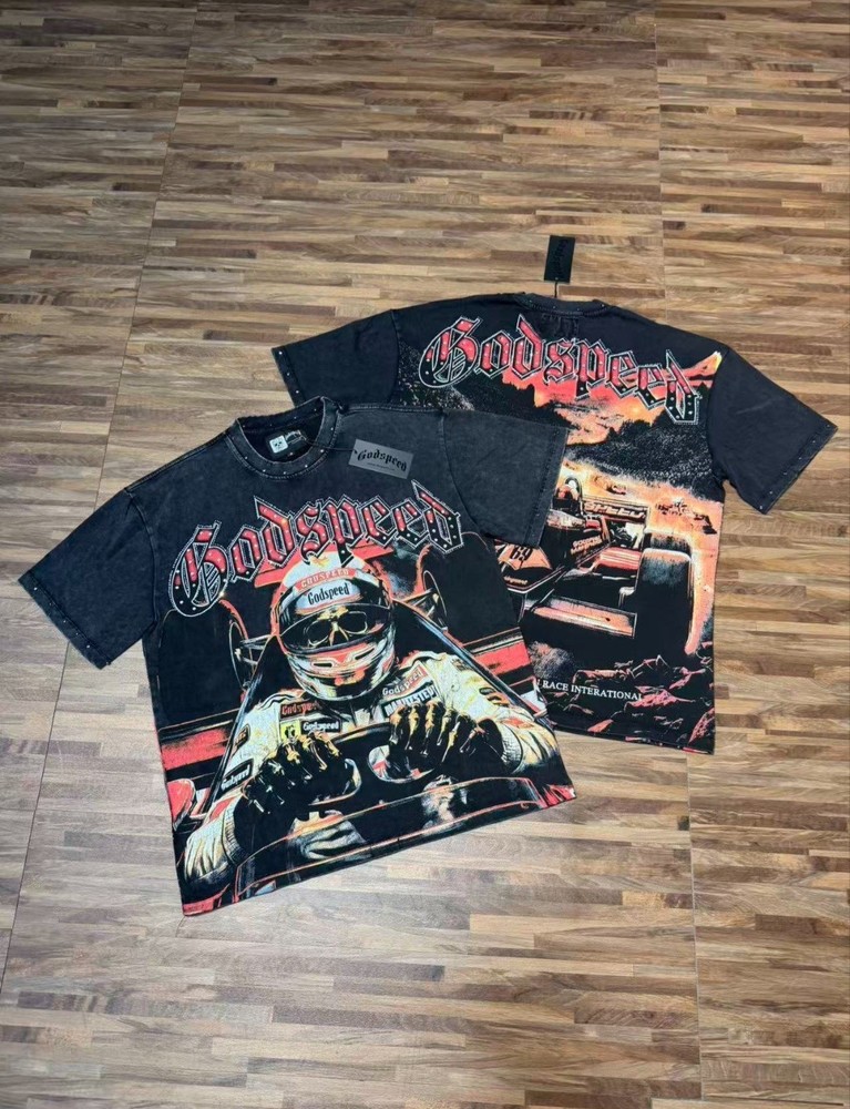 Street Graphic Men’s Oversized GODSPEED TEE