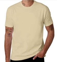 100% Cotton T-Shirt Unisex Men’s Basic Plain Blank Crew Tee Tops Adult Shirts