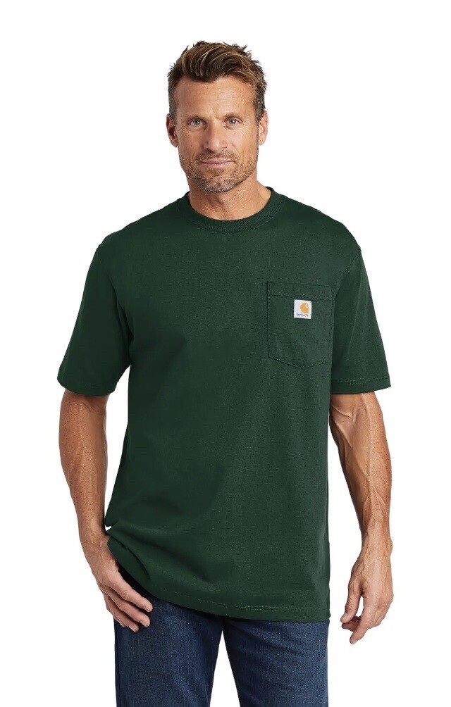 Carhartt Men's K87 Workwear Pocket Short Sleeve T-Shirt gallery