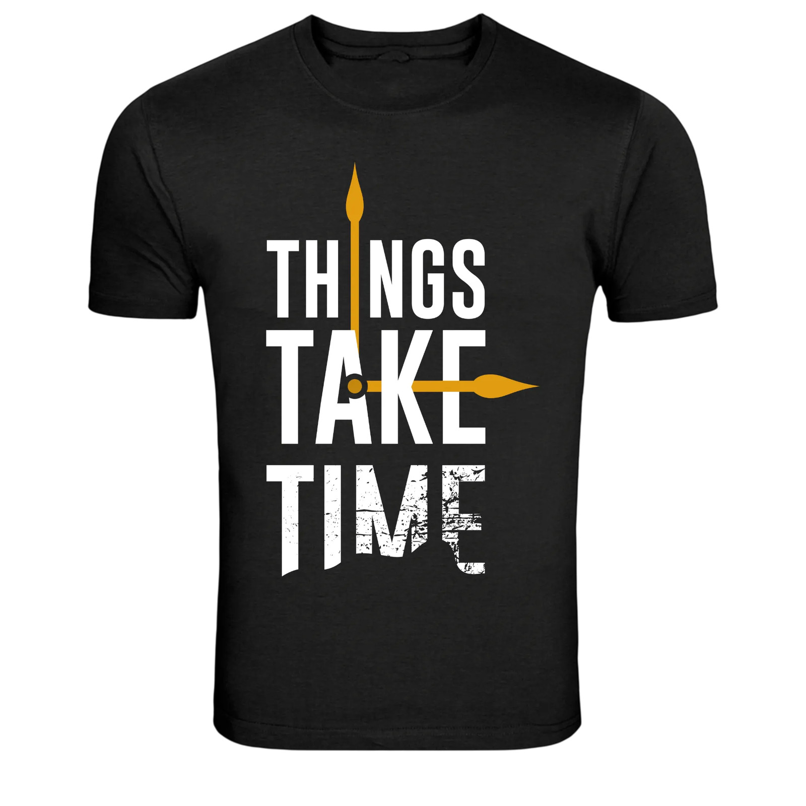 Things Take Time Motivation Patience Quote Graphic T-Shirt gallery