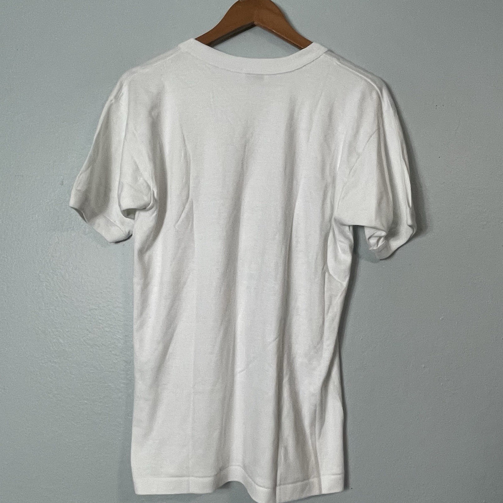 Vintage Golden Wheel Pandas Bamboo China Chinese Ringer T-Shirt Medium gallery