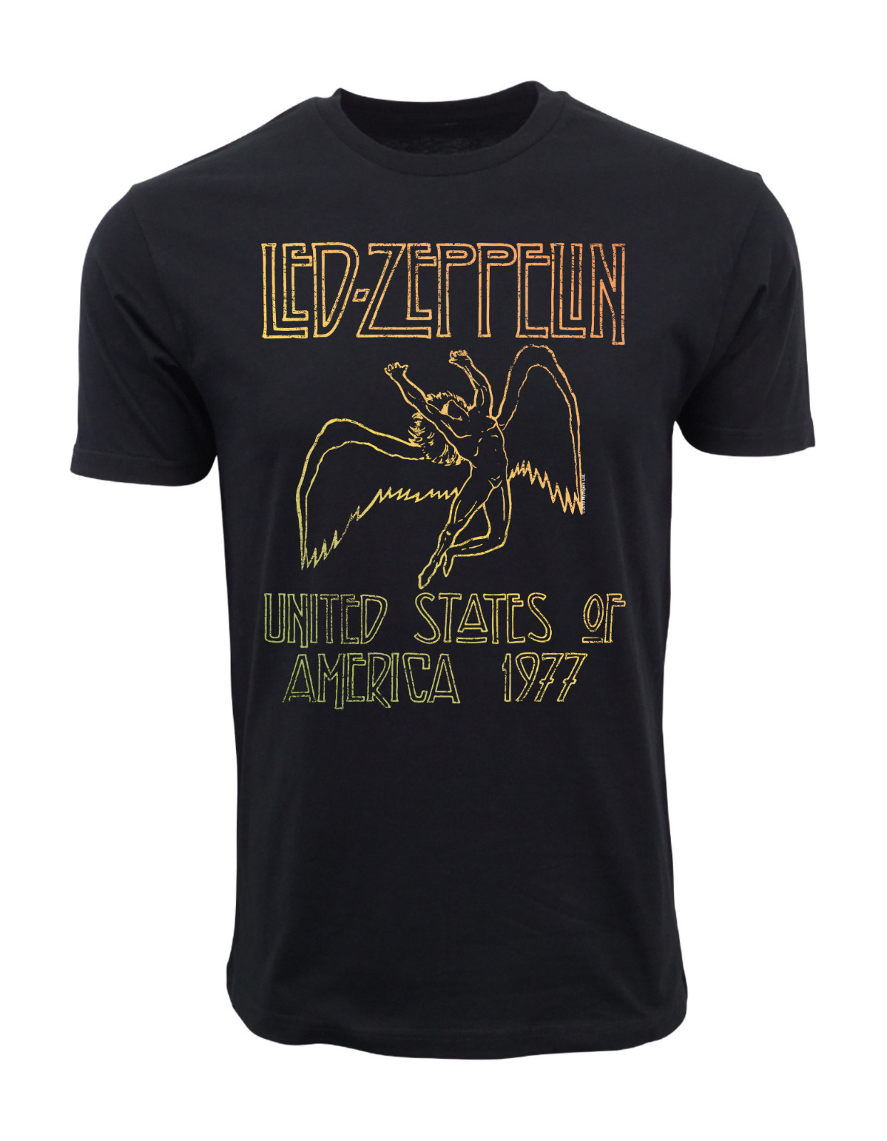 LED ZEPPELIN MENs ORIGINAL AND AUTHENTIC LICENSE 1977 SUNSET NEW