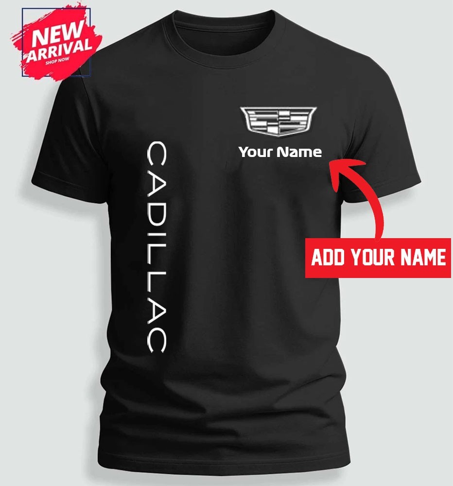 Custom Name - CADILLAC LUXURY SUV CARS SP LOGO T-Shirt Gifts - USA Size S-5XL gallery