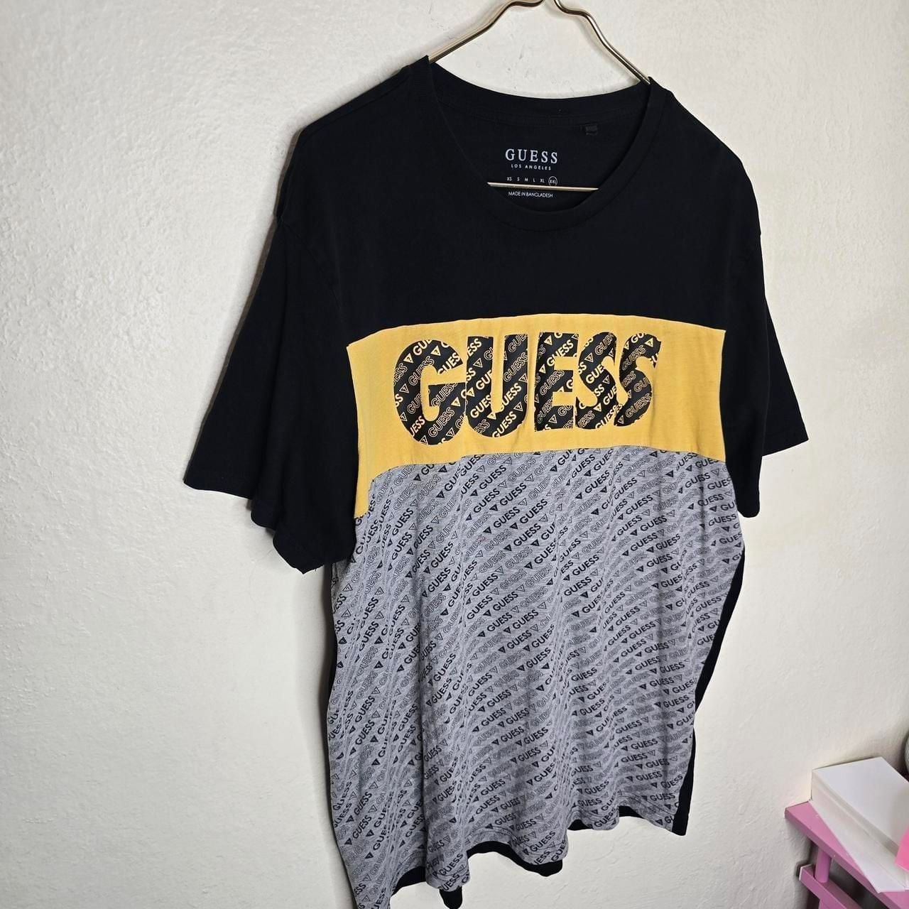Guess Los Angeles Colorblock Logo T-Shirt gallery