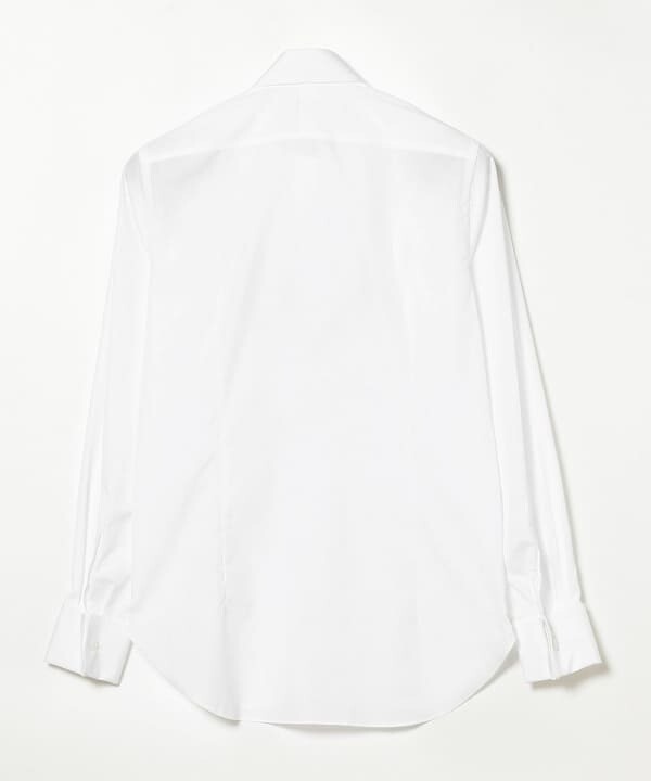 (ASK availability First) BEAMS Broadcloth Double Cuff Wide Collar Shirt New gallery