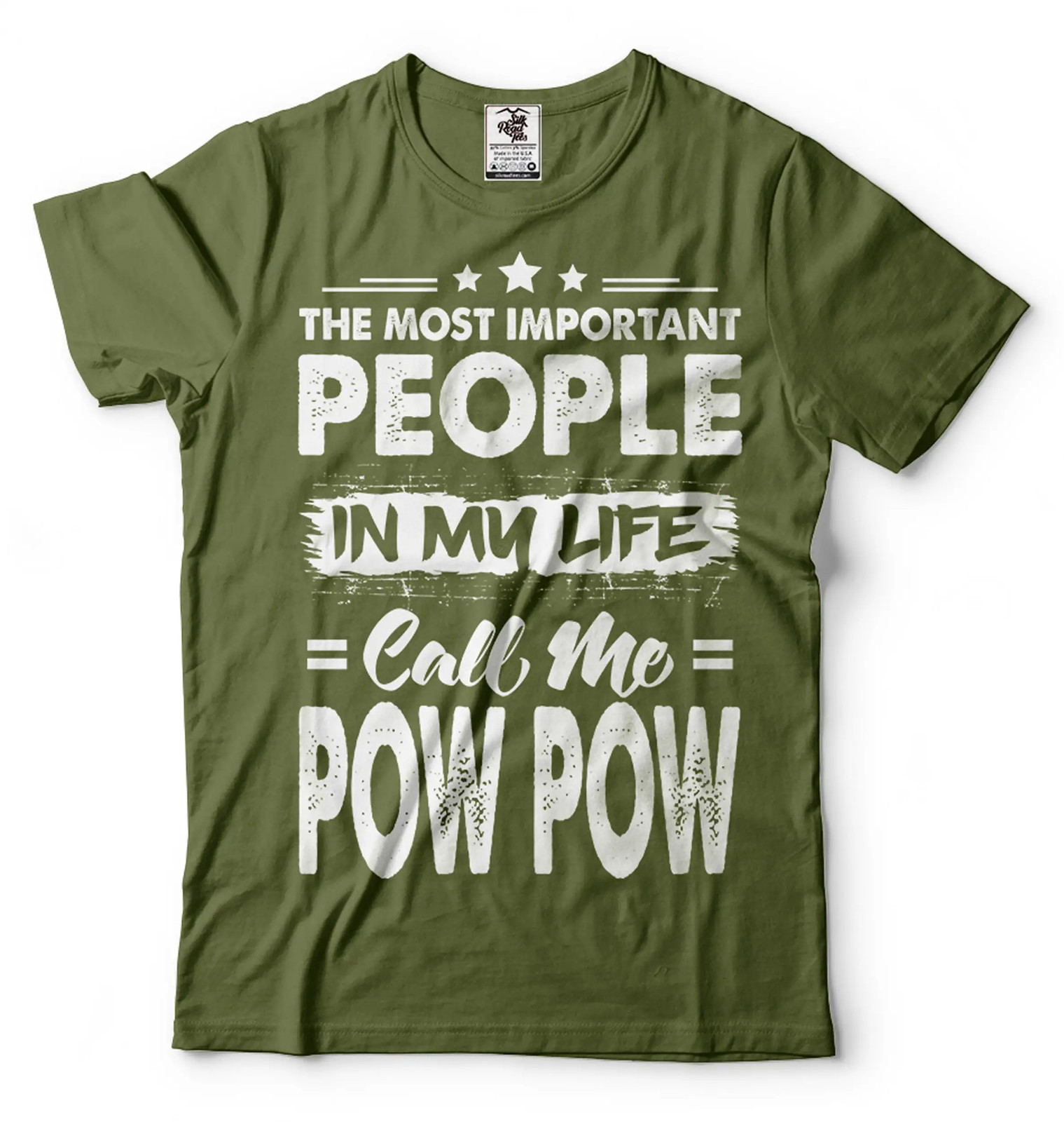 People In My Life Call Me Pow Pow Shirt Pow Pow Gift Grandfather Grandpa Gift gallery