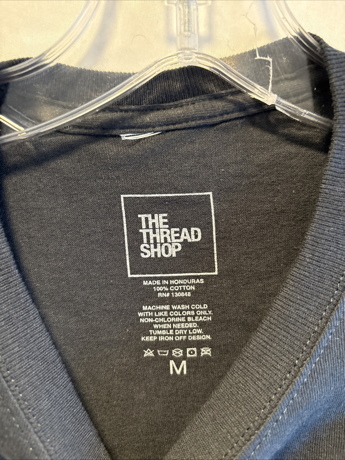 The Thread Shop Black T-shirt Size M Yello Man Poster 🔥 gallery